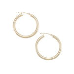 Load image into Gallery viewer, Classic 14K Gold Hoop Earrings
