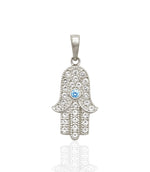 Load image into Gallery viewer, Charming 14K Gold Hamsa Necklace
