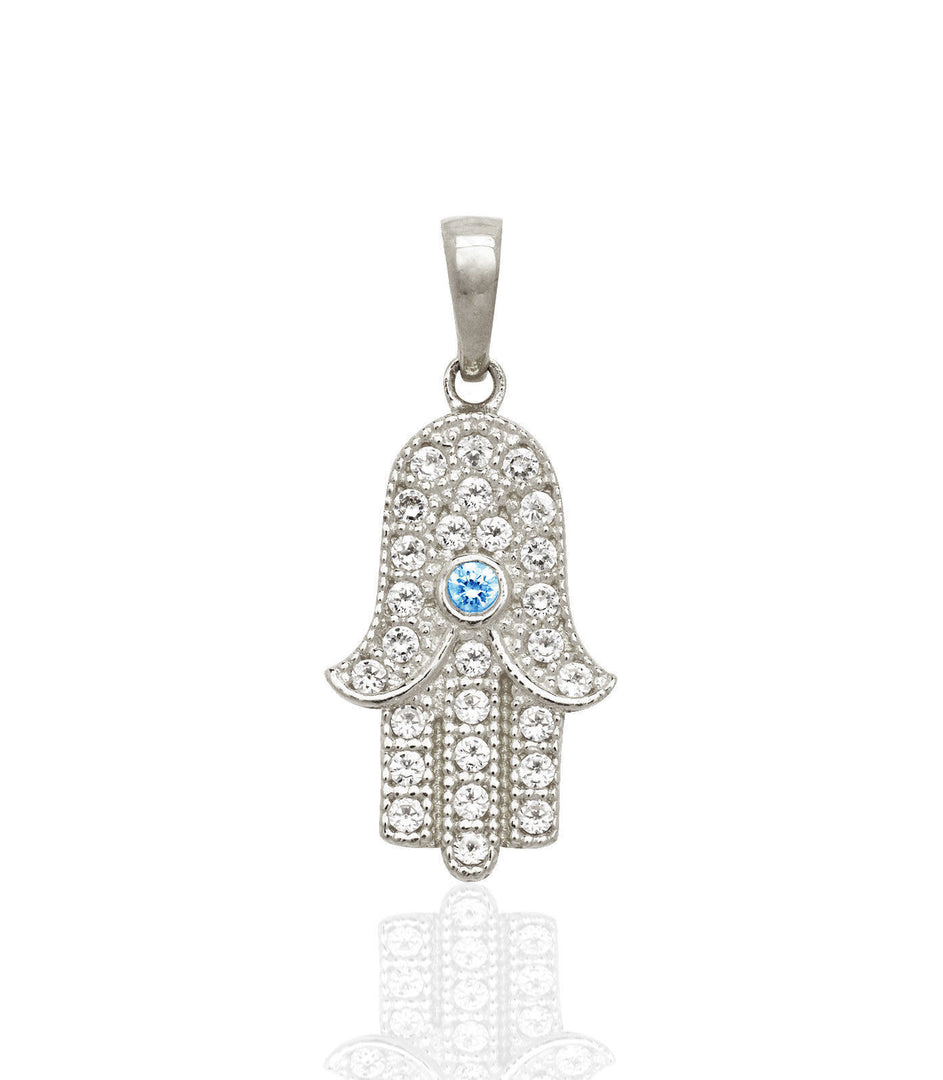 Charming 14K Gold Hamsa Necklace