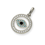 Load image into Gallery viewer, Stunning 14K Yellow Gold or White Gold Mont Evil Eye Necklace
