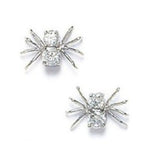 Load image into Gallery viewer, Spider Design  Earring In 14K White Gold Or Yellow Gold
