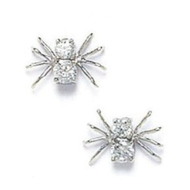 Spider Design  Earring In 14K White Gold Or Yellow Gold