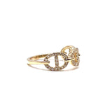 Load image into Gallery viewer, Luxurious Diamond Ring in 14k Yellow Gold
