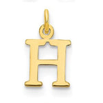 Load image into Gallery viewer, Personalized 14k Gold Initial Letter Necklace
