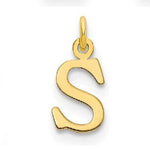 Load image into Gallery viewer, Personalized 14k Gold Initial Letter Necklace
