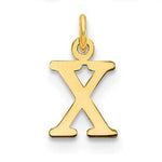 Load image into Gallery viewer, Personalized 14k Gold Initial Letter Necklace
